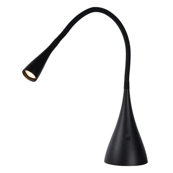 Lucide ZOZY - Lámpara de escritorio - LED Regul. - 1x4W 3000K - 3 StepDim - Negro - DETAIL 1